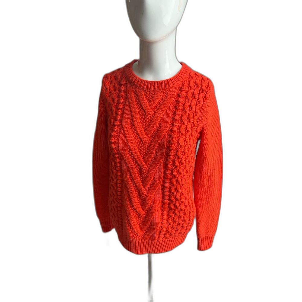 Tommy Hilfiger Knitted Sweater for Women Size S Crew Neck Pullover Sweater